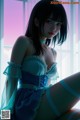 Hentai - Her Sapphire Elegance Dances Through The Moonlit Halls Set.2 20241227 Part 17