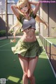 Hentai - Radiant Grace on the Tennis Court Set.2 20250207 Part 4