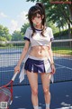 Hentai - Radiant Grace on the Tennis Court Set.2 20250207 Part 4