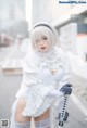 Coser @ 白 烨 Vol.009: 2b 黑白 (131 photos)