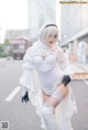 Coser @ 白 烨 Vol.009: 2b 黑白 (131 photos)