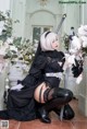 Coser @ 白 烨 Vol.009: 2b 黑白 (131 photos)